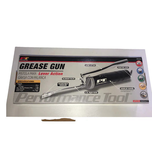 High Performance, Heavy Duty, Pistol Grease Gun, Handy 3-Way Loading. Ideal for Lubricating Motor Vehicles, Construction and Industrial Equipment and Aeronautics-W54201 High Performance, Heavy Duty, Pistol Grease Gun, Handy 3-Way Loading. Ideal for Lubricating Motor Vehicles, Construction and Industrial Equipment and Aeronautics-W54201